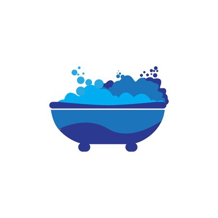 Vector illustration of a bathのイラスト素材