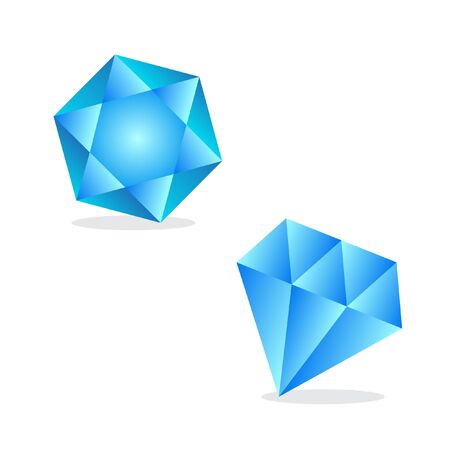 Vector illustration of diamondのイラスト素材
