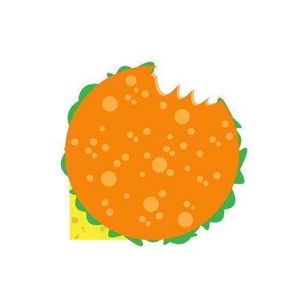 Vector illustration sandwich designのイラスト素材
