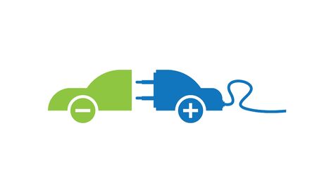 Eco hybrid car vector designのイラスト素材