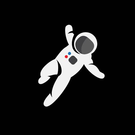 Illustration vector astronaut simple designのイラスト素材