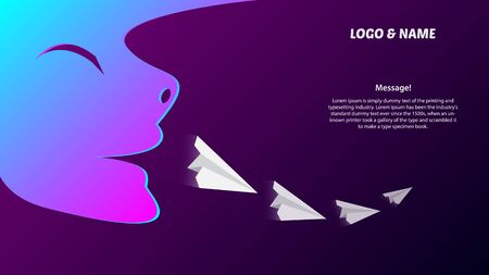 Isometric concept gradient color face moment.Template page for websites. Vector illustrationのイラスト素材