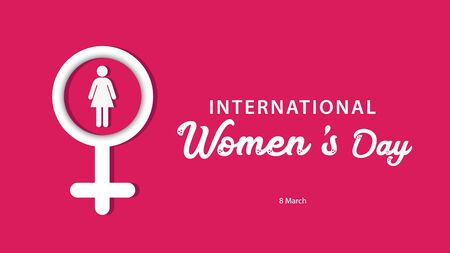 International Women's Day. Vector illustration backgroundのイラスト素材