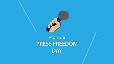 World Press Freedom Day. vector illustration background.のイラスト素材