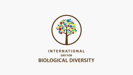 International Day for Biological Diversity. Vector illustrationのイラスト素材