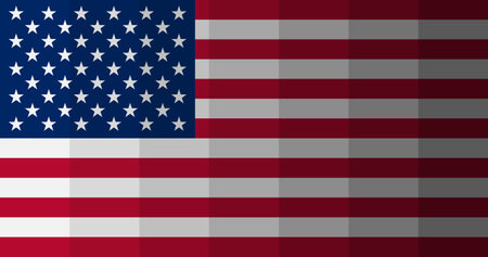 American flag image backgroundの写真素材
