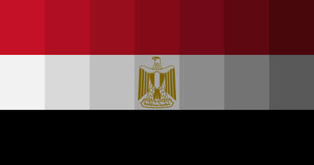 Egypt flag image backgroundの写真素材