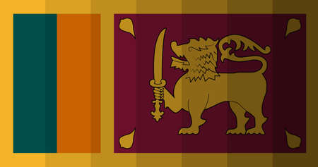 Sri Lanka flag image backgroundの写真素材