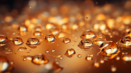 Oil drops on glassの素材