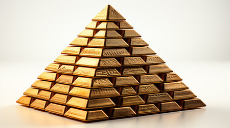 Stack of gold barsの素材