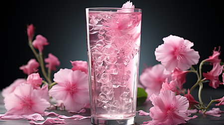 Cocktail with lime and mint, drink backgroundの素材