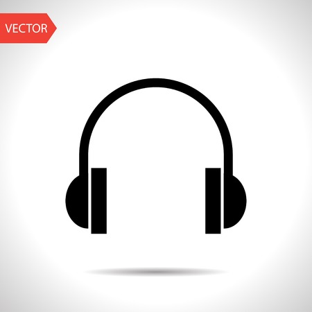 icon of headphonesのイラスト素材