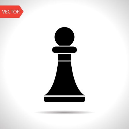 icon of chess pawnのイラスト素材