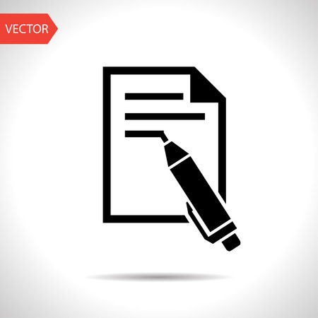 Web icon of penのイラスト素材