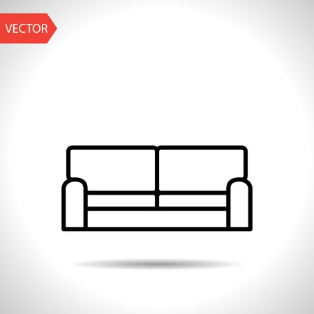 icon of sofaのイラスト素材