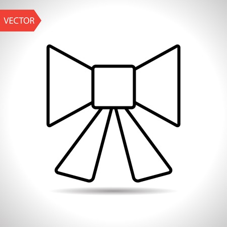 xmas bow iconのイラスト素材