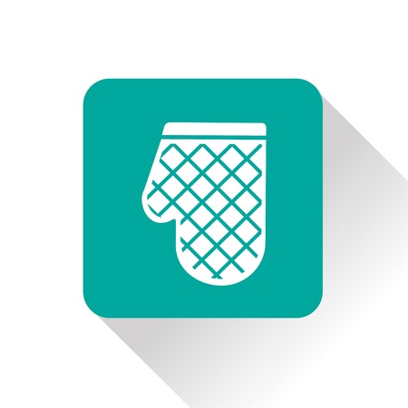 kitchen icon of potholderのイラスト素材