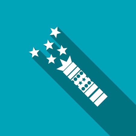 xmas petard iconのイラスト素材