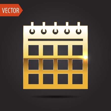 icon of calendarのイラスト素材