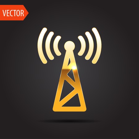 icon of antennaのイラスト素材