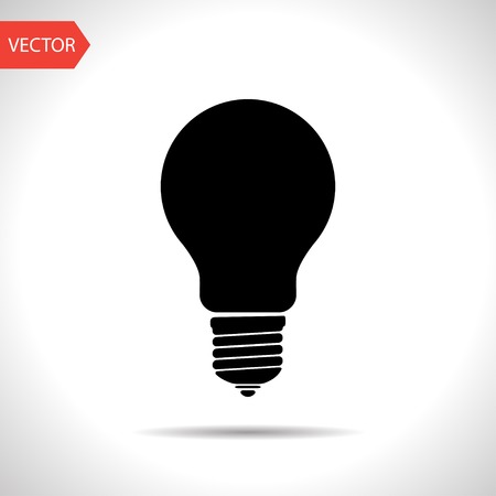 icon of bulbのイラスト素材