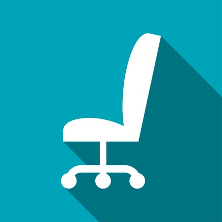 icon of office chairのイラスト素材