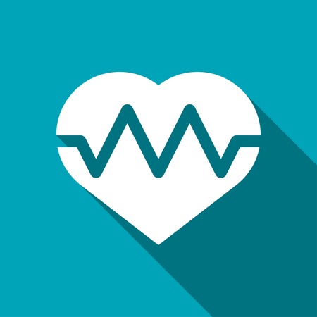 icon of heart pulseのイラスト素材
