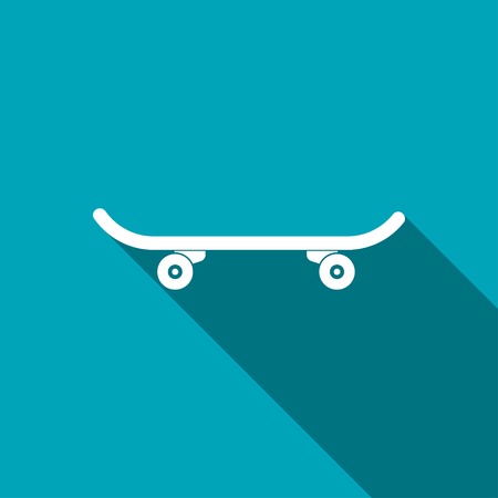 icon of skateboardのイラスト素材