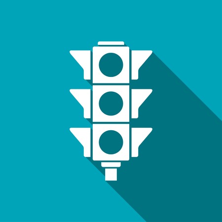 icon of traffic lightのイラスト素材