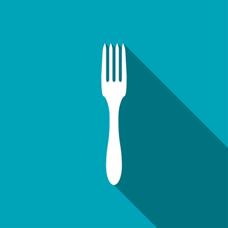 kitchen icon of forkのイラスト素材