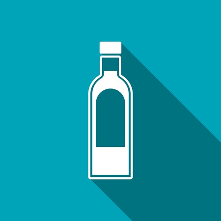 kitchen icon of oil bottleのイラスト素材