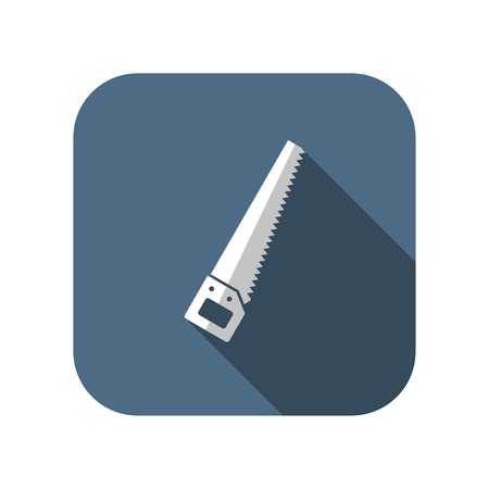 icon of hand sawのイラスト素材