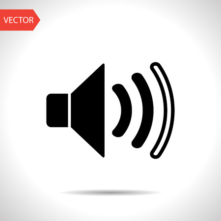 Speaker volume iconのイラスト素材