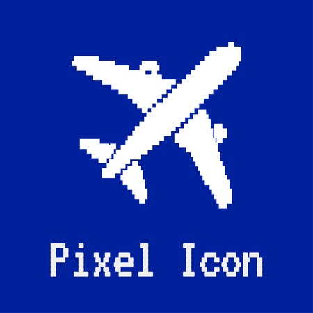 Airplane vector iconのイラスト素材