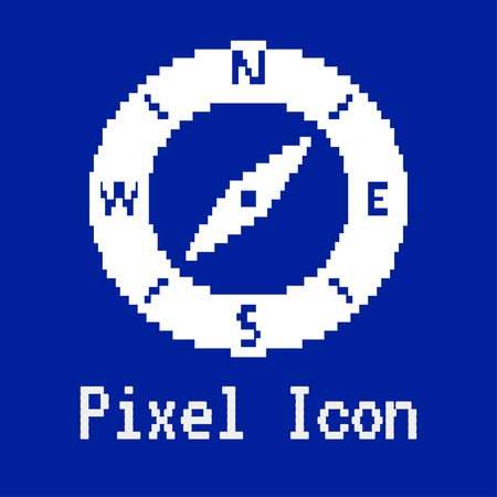 Compass iconのイラスト素材