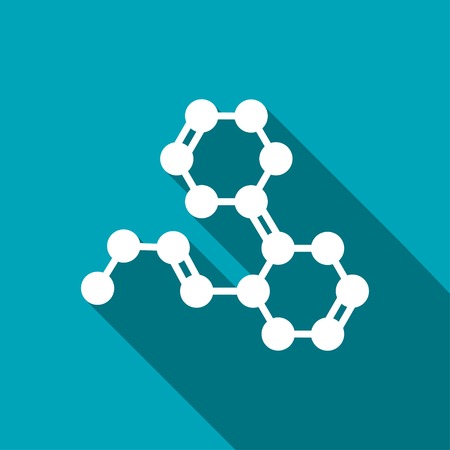 Chemical formula iconのイラスト素材