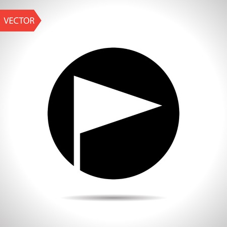 icon of flagのイラスト素材