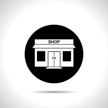 shop iconのイラスト素材