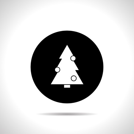 icon of xmas treeのイラスト素材