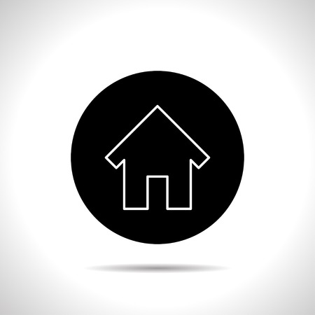 icon of houseのイラスト素材