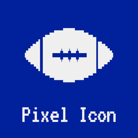 american football iconのイラスト素材