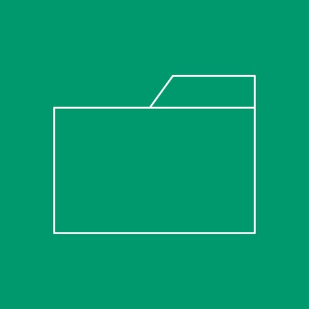 icon of folderのイラスト素材