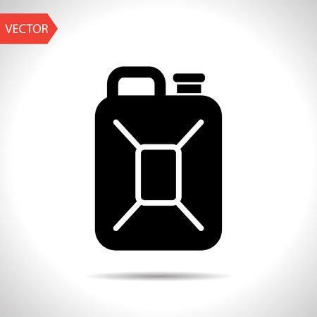 fuel canister iconのイラスト素材