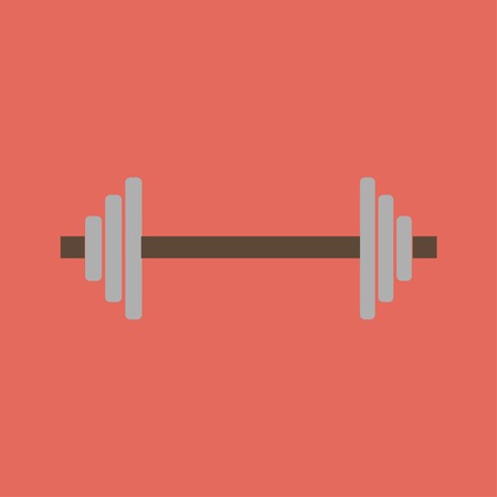 icon of barbellのイラスト素材