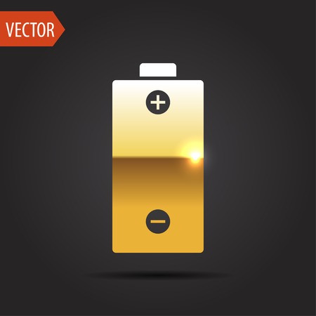 icon of batteryのイラスト素材