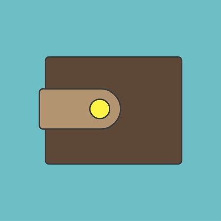 icon of walletのイラスト素材