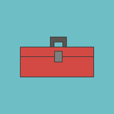 icon of toolboxのイラスト素材