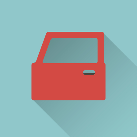 icon of car doorのイラスト素材