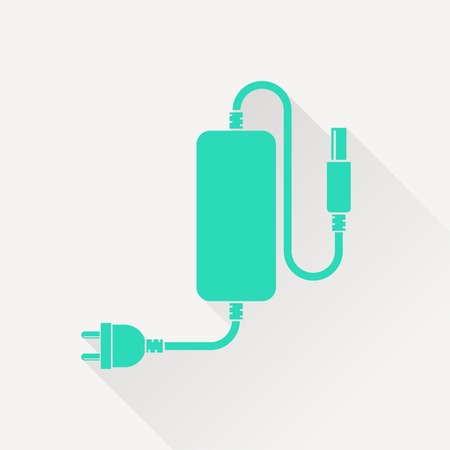 Icon of Phone Charger, vector illustrationのイラスト素材