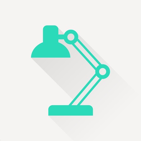 Desk lamp iconのイラスト素材
